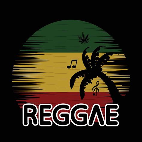 Reggae Music Theme Coloring Page