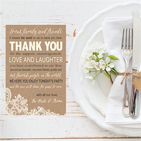 Example of rehearsal dinner thank-you cards