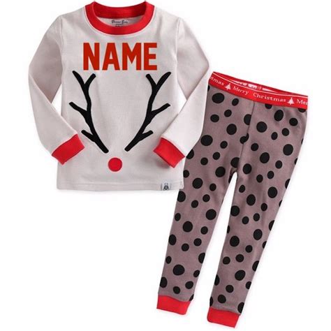 Reindeer antler pajamas for 18-month-olds