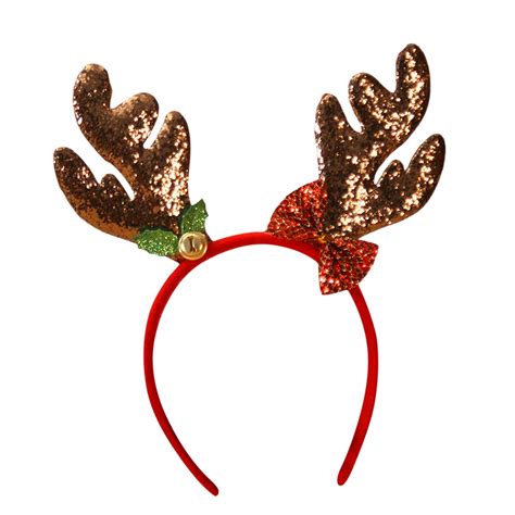 Printable reindeer antlers headband for kids