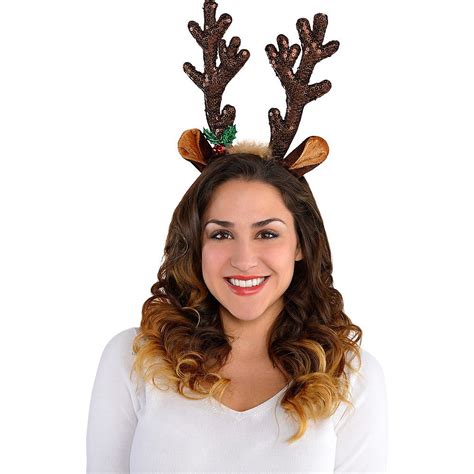 Reindeer antlers headband gallery 2