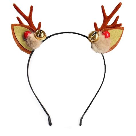 Reindeer antlers headband gallery 4