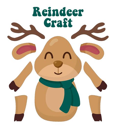 Reindeer Antlers Printables Designs