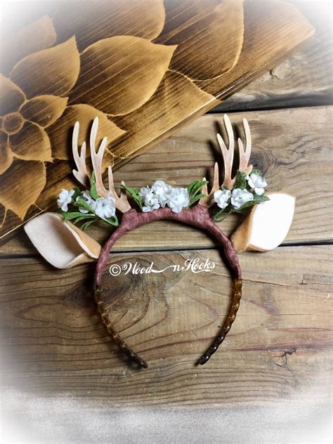 Reindeer Antlers Woodland Theme