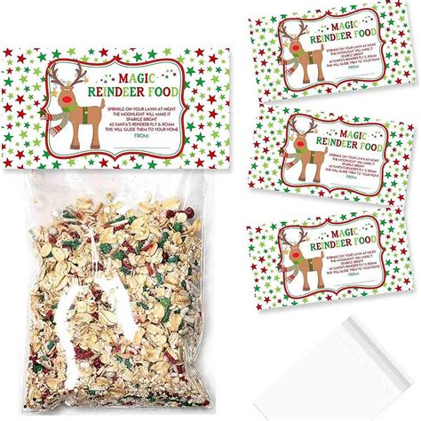 Reindeer Food Bag Topper 1