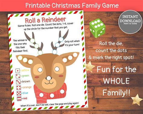 Reindeer Games Template