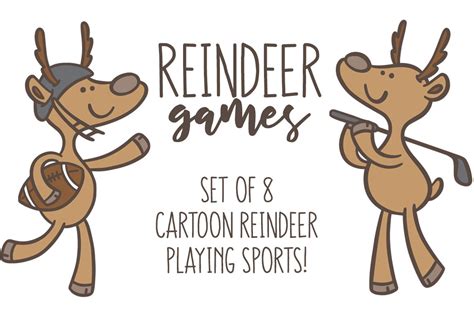 Reindeer Games Templates for Google Slides