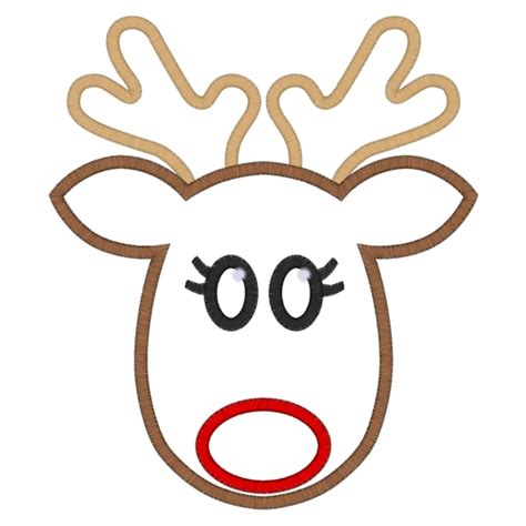 Reindeer Head Template