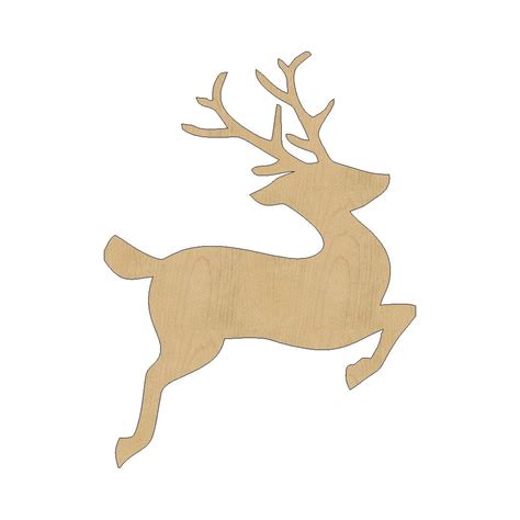 Reindeer Ornament Laser Cut Template