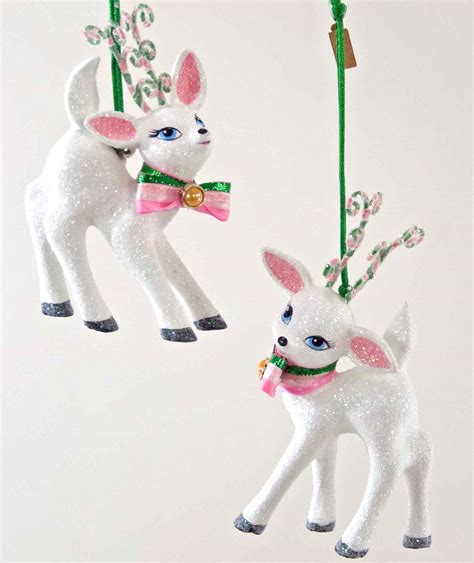 A wooden reindeer ornament for Christmas