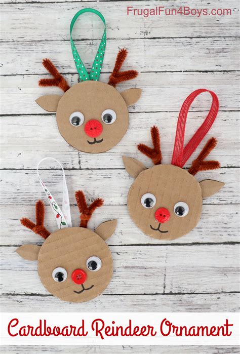 Reindeer pattern ornament idea