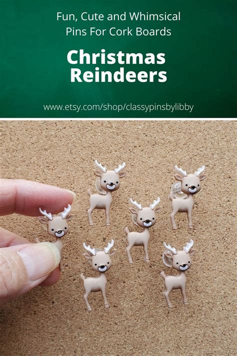 Reindeer Push Pin Art