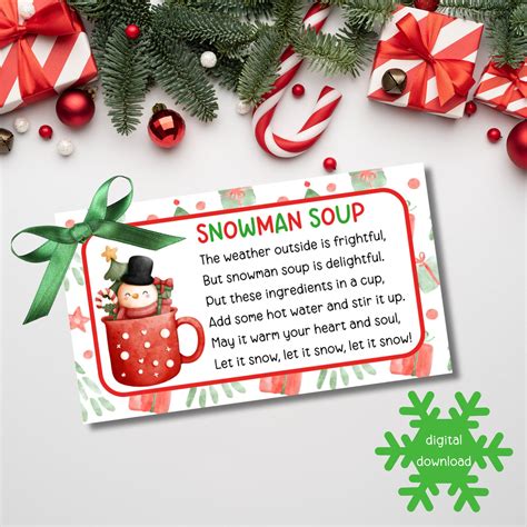 Reindeer Soup Printable