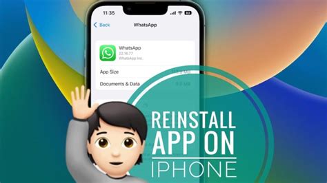 Reinstall app