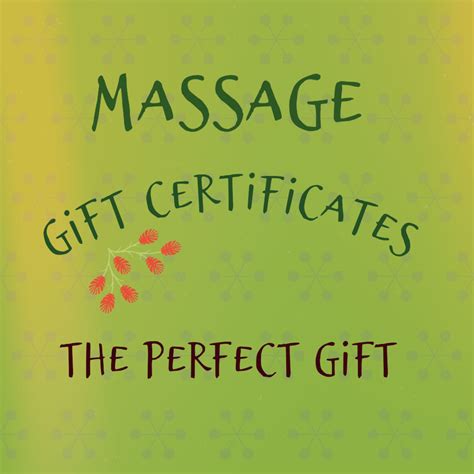 Relaxation Gift Certificate Template