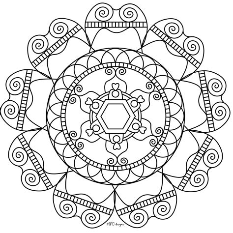 Relaxing mandalas gallery