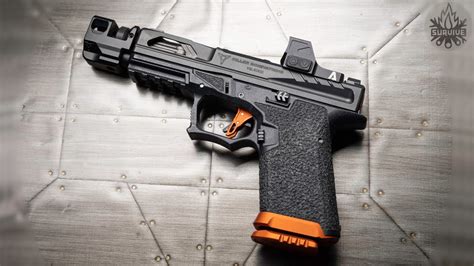 Reliable handgun with a durable frame