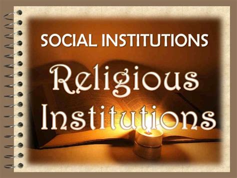 Religious Institutions and Technology