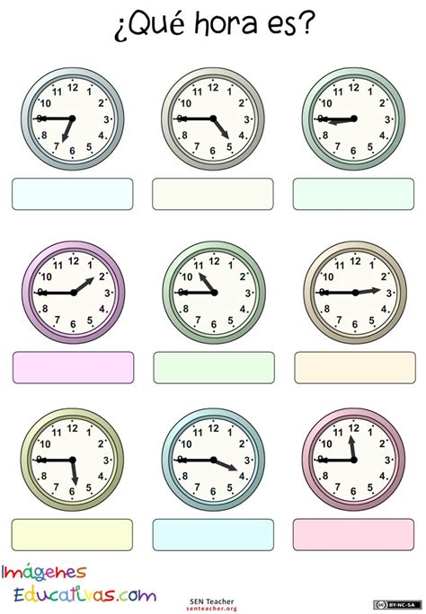 Imágenes de relojes y horarios