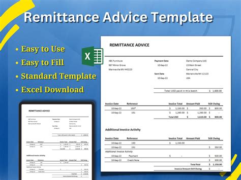 Remittance Envelope Template Excel