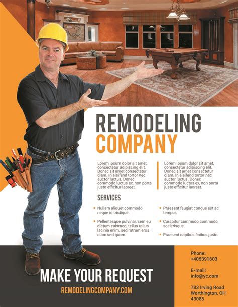 Remodeling Flyer Template