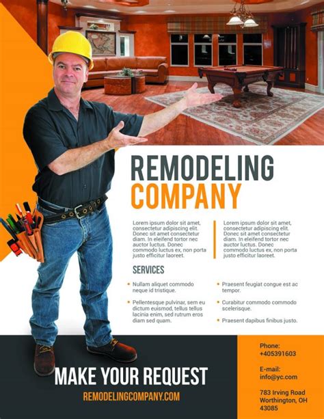 Remodeling Flyer Template