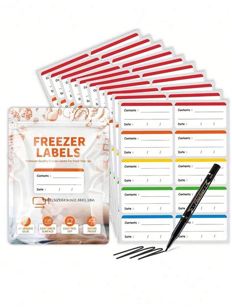 Removable labels for school organization