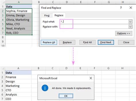 Remove Characters Before Specific Character in Excel