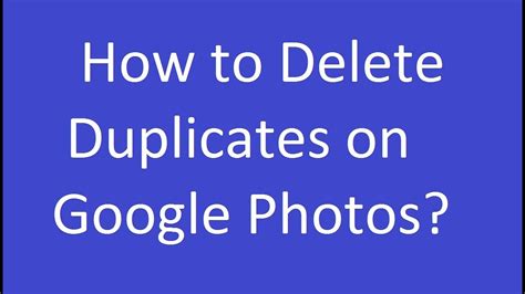 Remove Duplicates Method 1