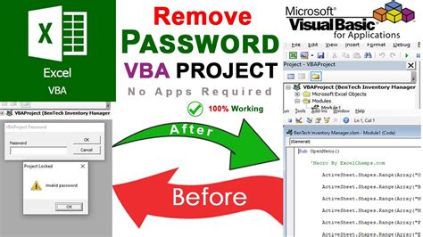 Remove Excel Macro Password