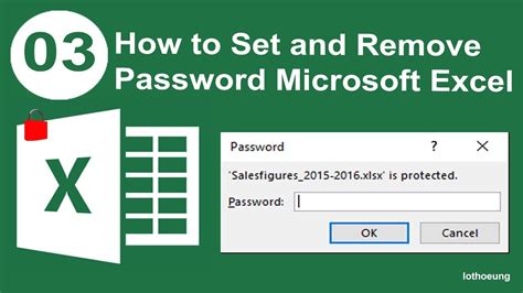 Remove Excel Password Protection