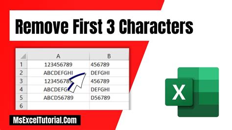 Removing First 3 Characters Example