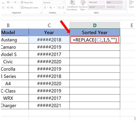 Remove First 5 Characters in Excel