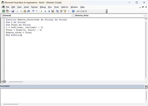 Remove First Three Characters in Excel VBA