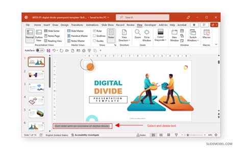 Removing Notes in PowerPoint