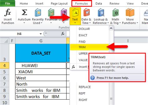 Remove Spaces in Excel Cells using Video Tutorial