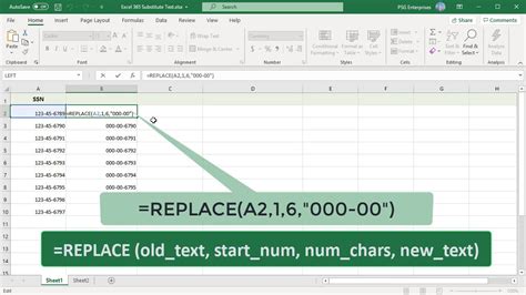 Remove text from Excel cells using SUBSTITUTE function