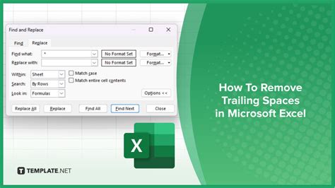 Remove Trailing Spaces in Excel using TRIM Function