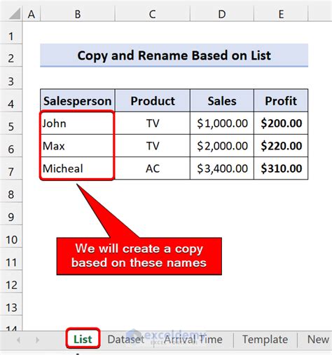 Rename Sheet VBA Using Worksheets Collection