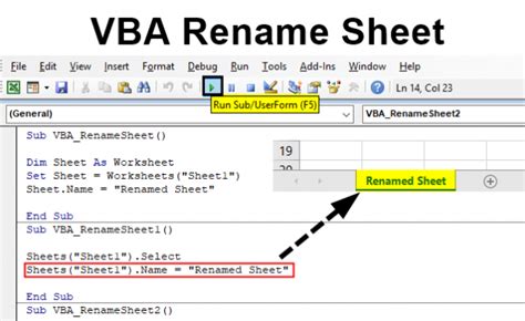 Rename Sheets Using a UserForm with VBA