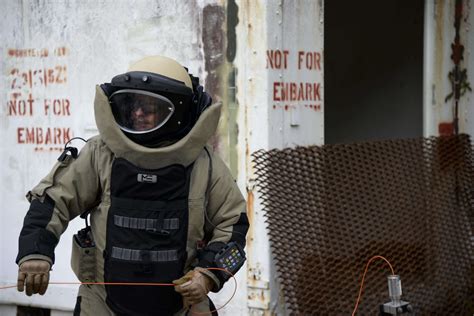 EOD technicians use various techniques to render explosive devices safe