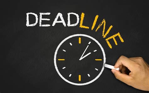 Renewal Deadlines