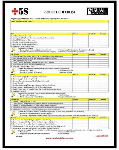 Renovation Project Management Template Excel Checklist