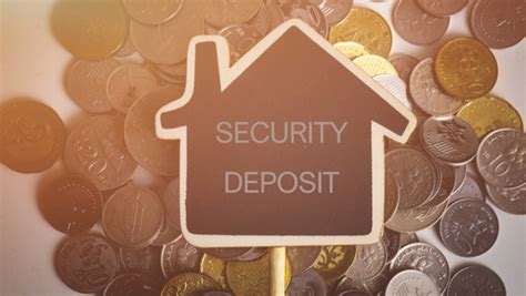 Rent and security deposit