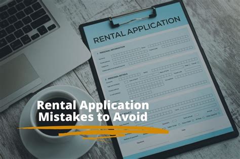 Rental Application Mistakes