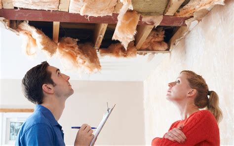 Damage to rental property ceilings