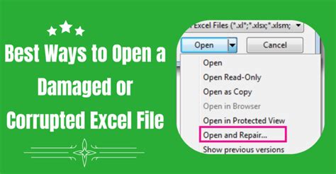 Repairing Excel Installation