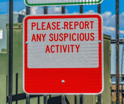 Report Suspicious Activity