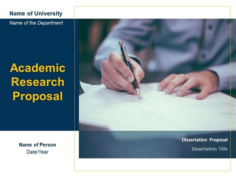 Research Proposal PowerPoint Template