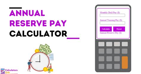 Reserve Pay Calculator